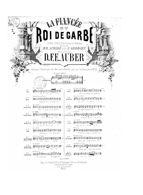 No.17, "Ah! pardon, c'est un bien suprême" (Act III, No.19a)
