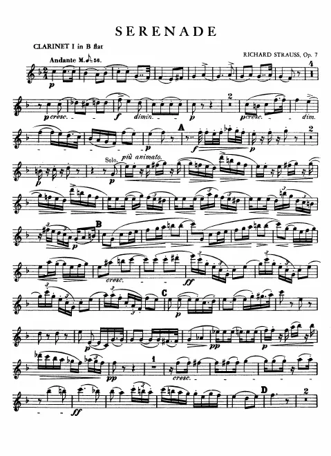 Clarinet 1, 2 (B)