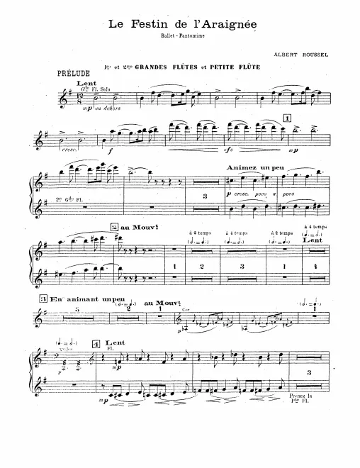 Flute 1/2/Piccolo