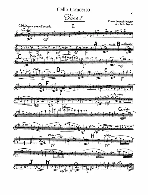 Oboe 1, 2