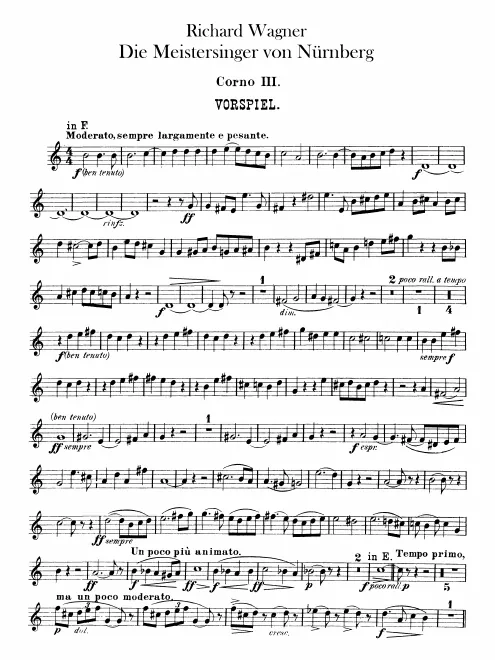 Horn 3, 4 (F)