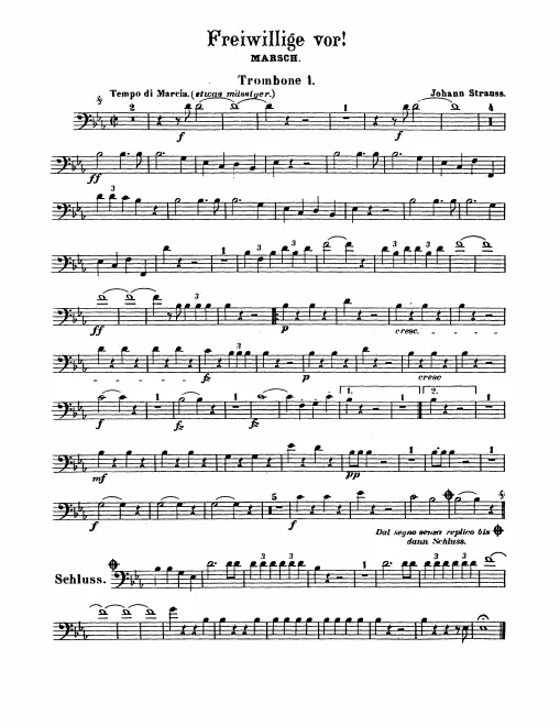 Trombone 1, 2, 3