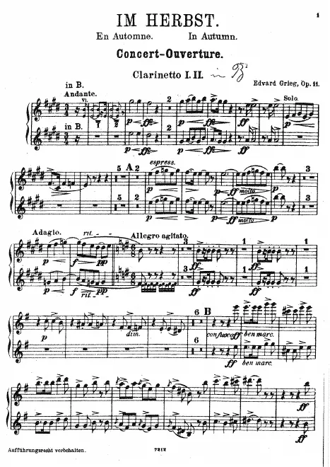 Clarinet 1/2 (B)
