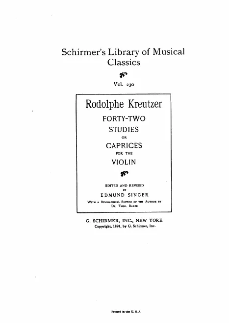 42 Etudes - Complete Score