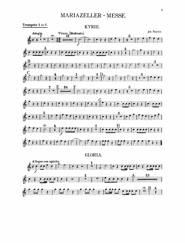 Trumpet 1, 2 (C)