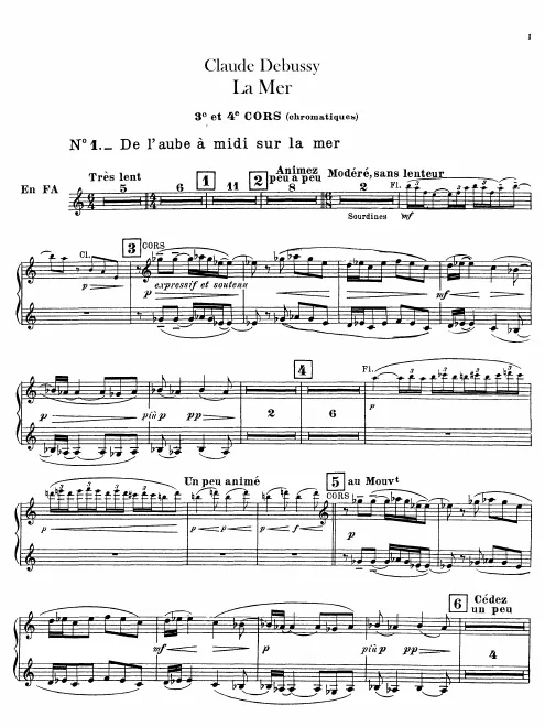 Horn 3/4 (F)