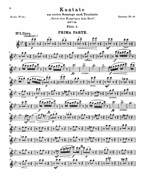 Flute 1, 2