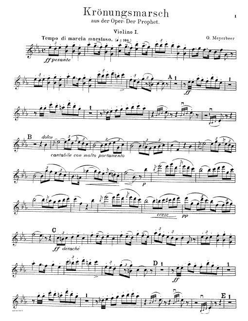 Violins I