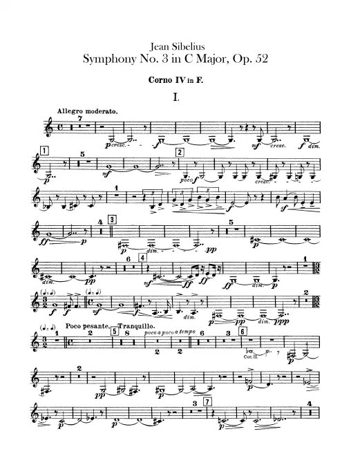 Horn 4 (F)