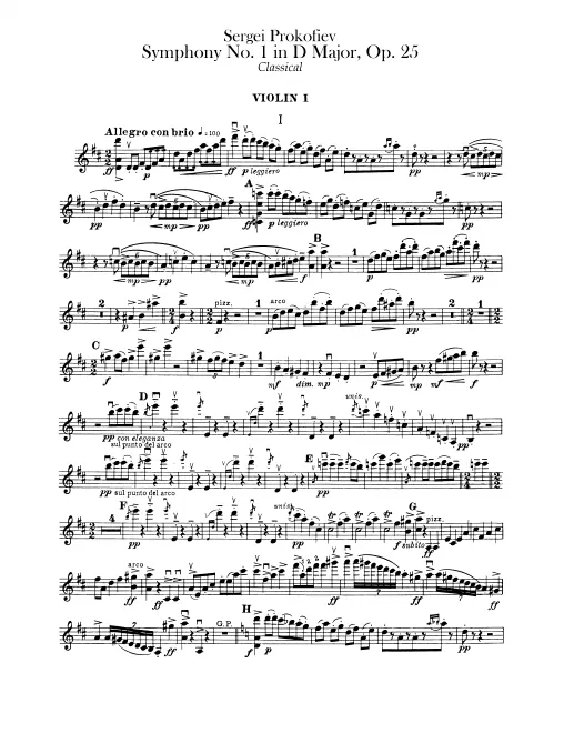 Violins I
