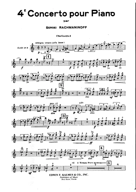 Clarinet 1 (B)