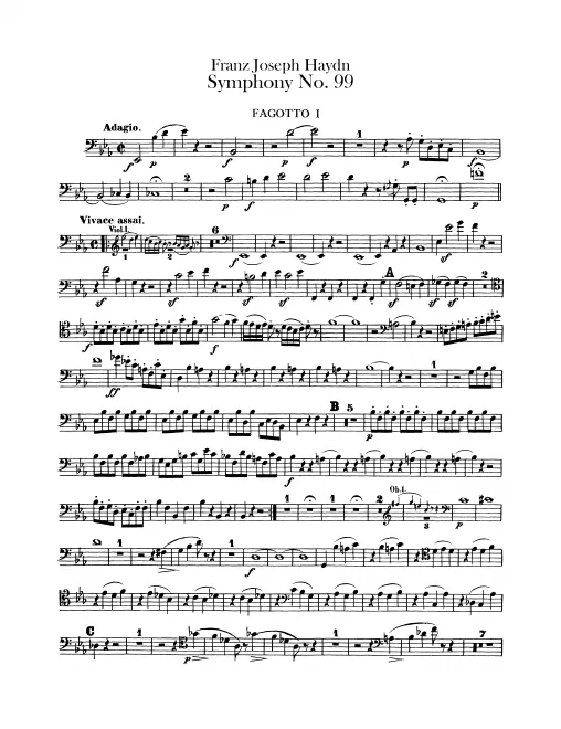 Bassoon 1, 2