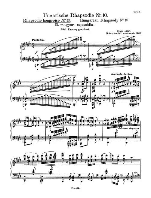 Complete Score (S.244/10)