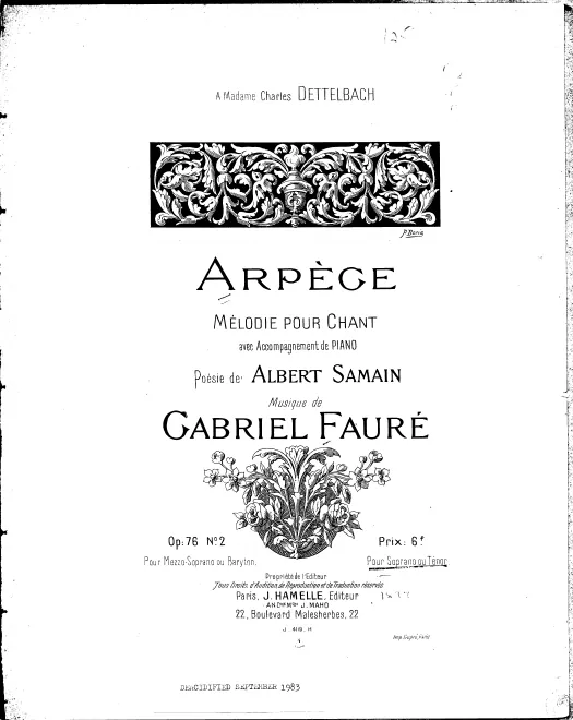 2. Arpège