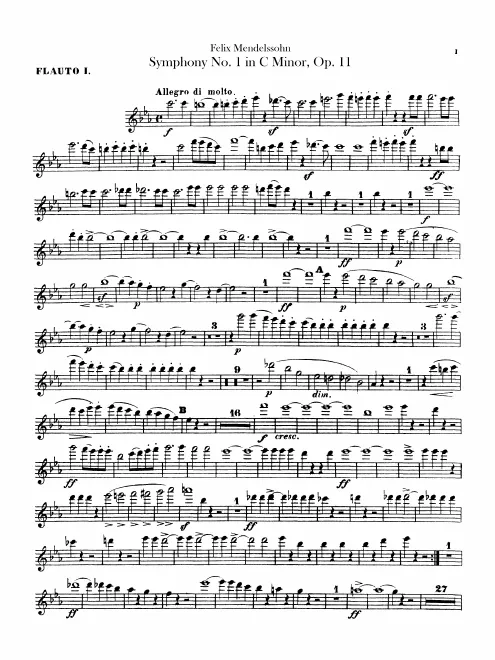 Flute 1, 2