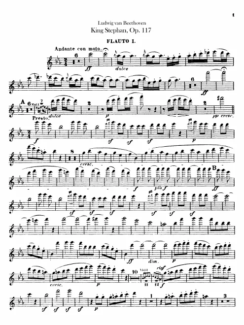 Flute 1, 2