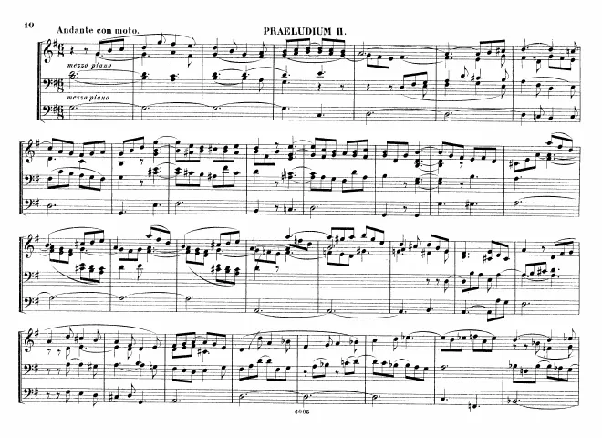 2. Prelude and Fugue in