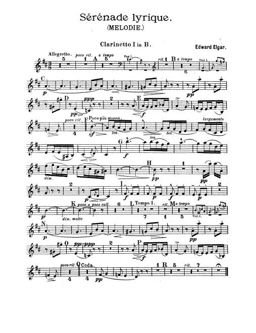 Clarinet 1, 2 (B)