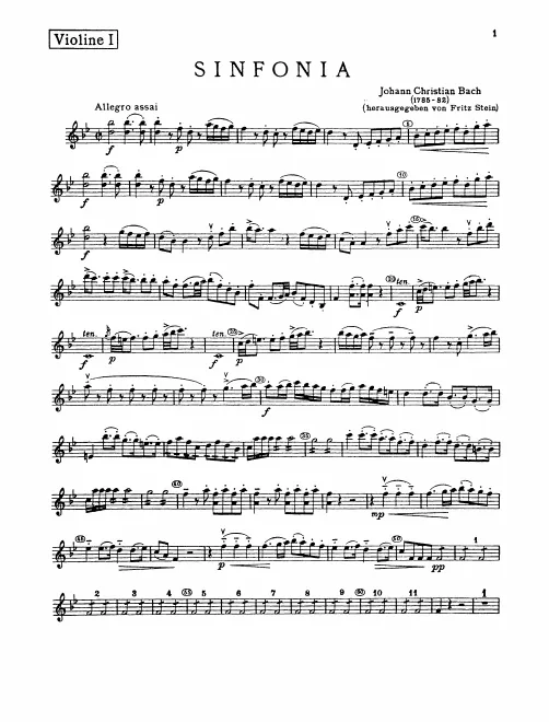 Violins I