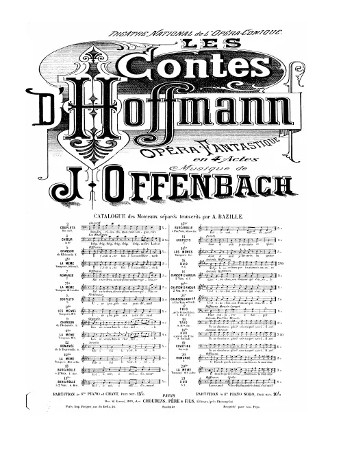 No.9, Couplets de l'automate: "Les oiseaux dans la charmille"