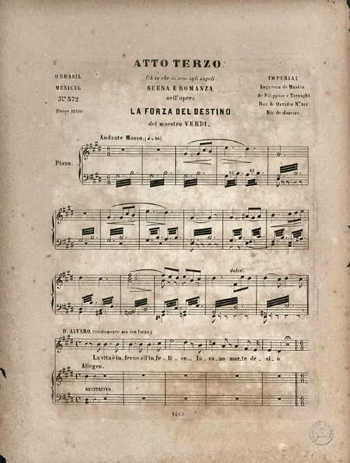 Scena e Romanza: ' Oh tu che in seno agli angeli'