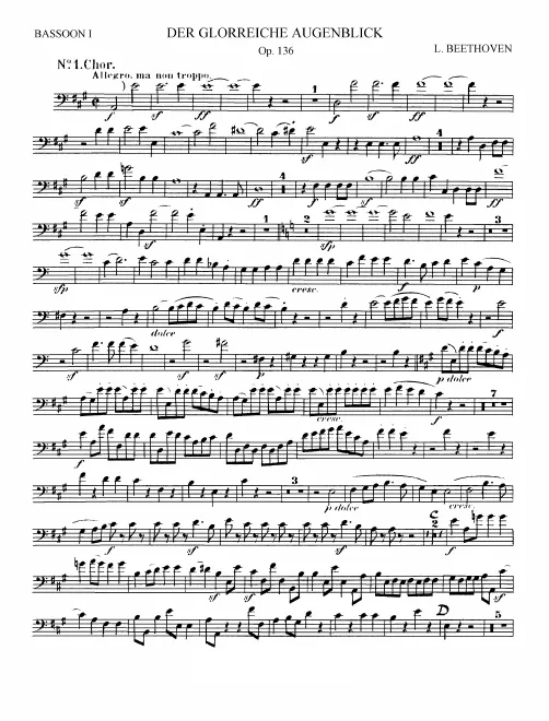 Bassoon 1, 2