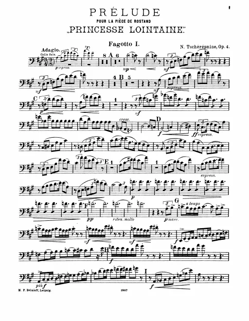 Bassoon 1, 2