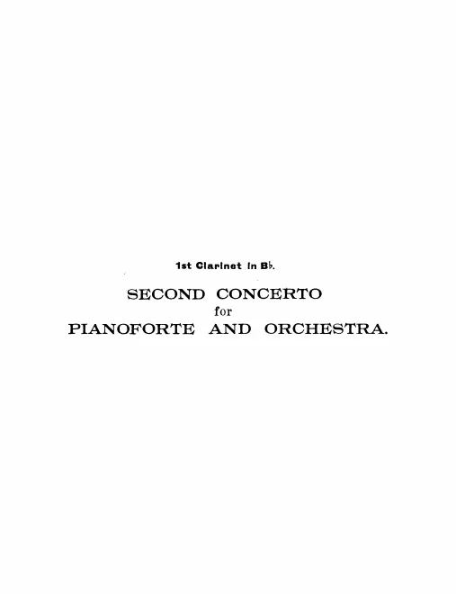 Clarinet 1, 2 (in B)