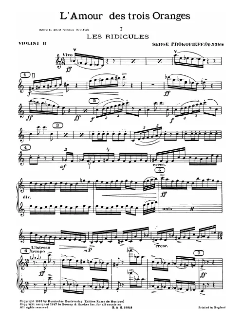 Violins II