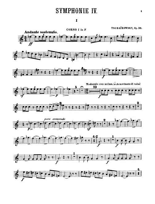 Horn 1 (F)