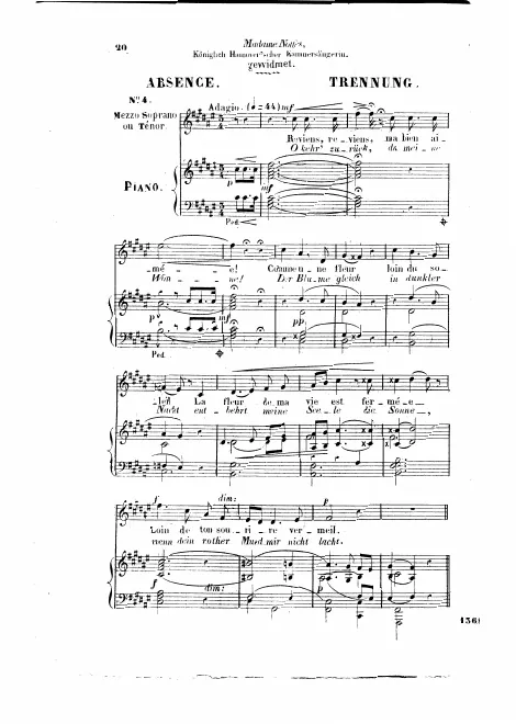 4. Absence (F major)