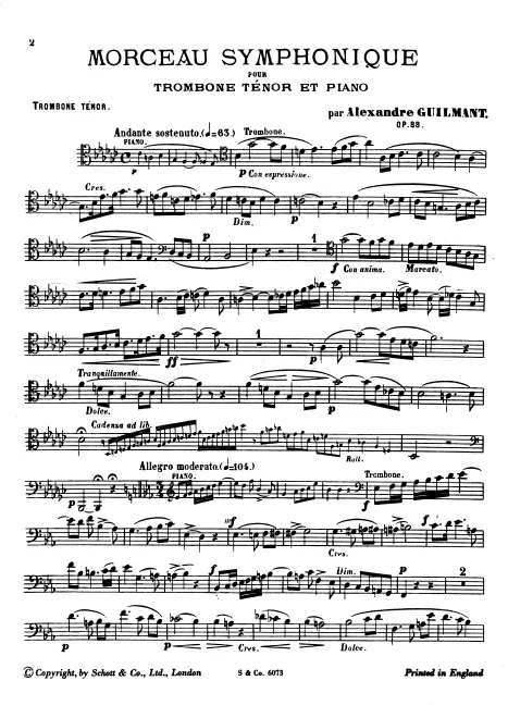 Trombone Part