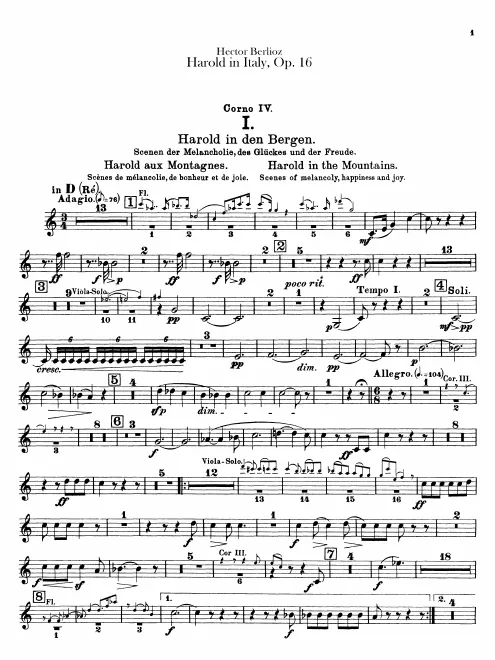 Horn 4 (D, C, E, G)