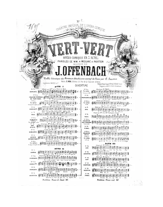 No.1 bis , Chanson funèbre: "Il était beau" (Act I, No.1b)