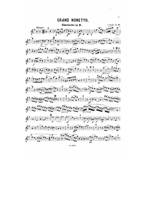 Clarinet (B)