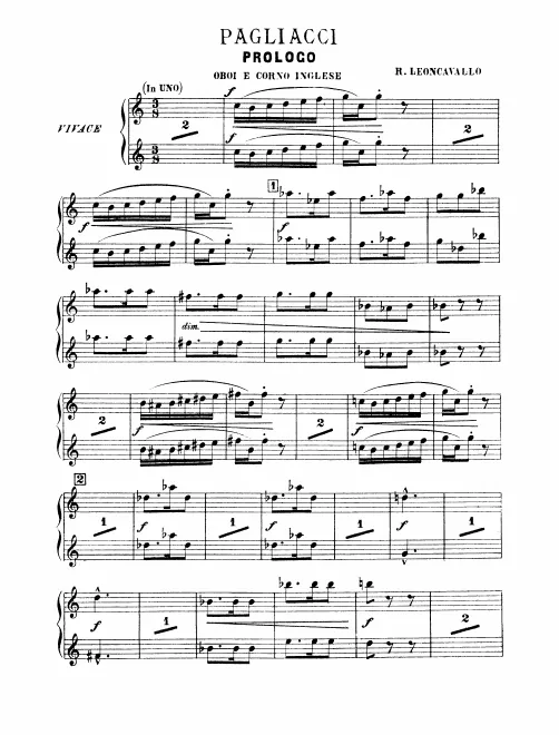 Oboe 1/2/English Horn
