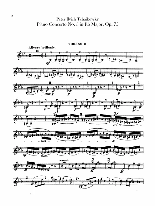 Violins II