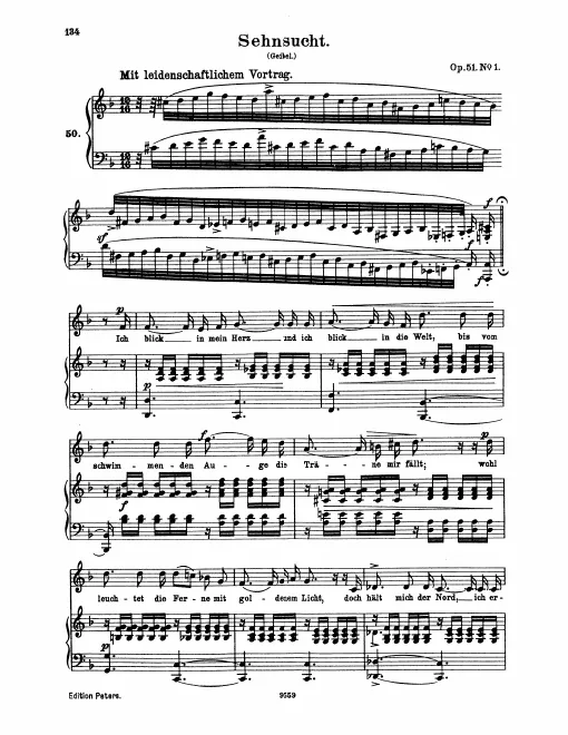Complete Score (original / high voice)