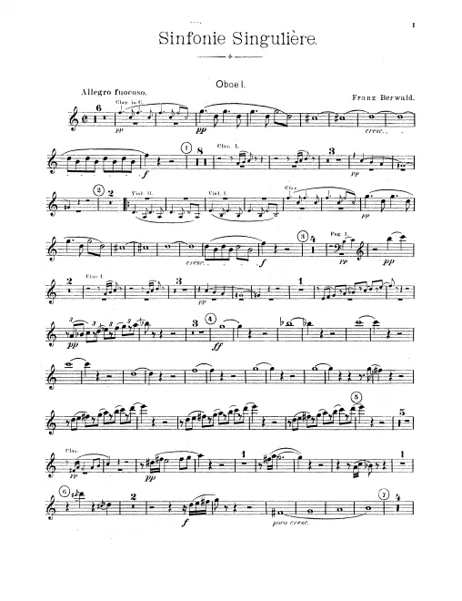 Oboe 1, 2
