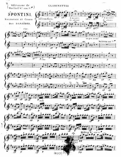 Clarinet 1, 2 (in C)