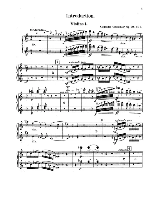Violins I