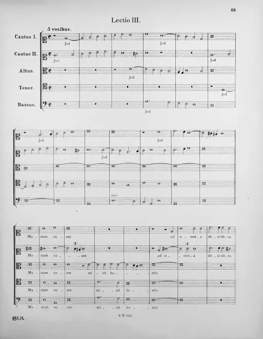 Complete Score (extended version in Capella Sistina, MS 186)