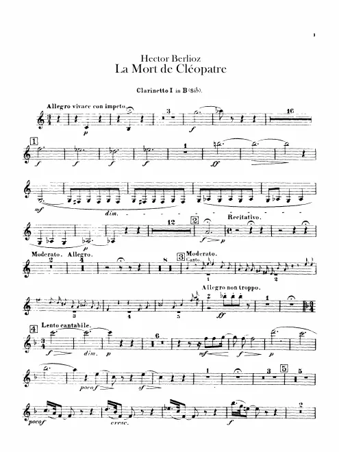 Clarinet 1, 2 (B)