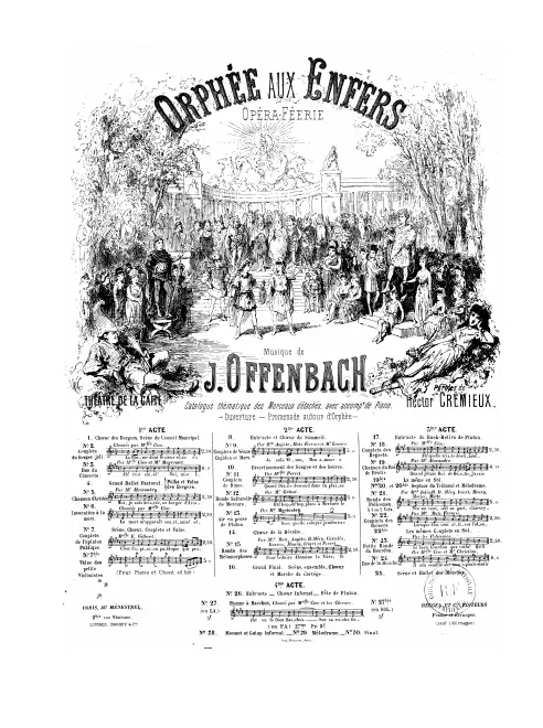 No.12, Rondo-saltarelle de Mercure: "Eh! hop, eh! hop" (Act II, No.12)