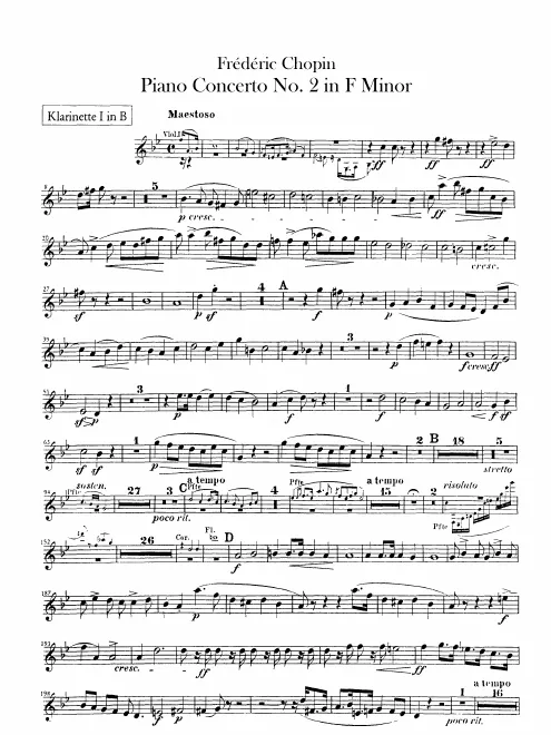Clarinet 1, 2 (B)