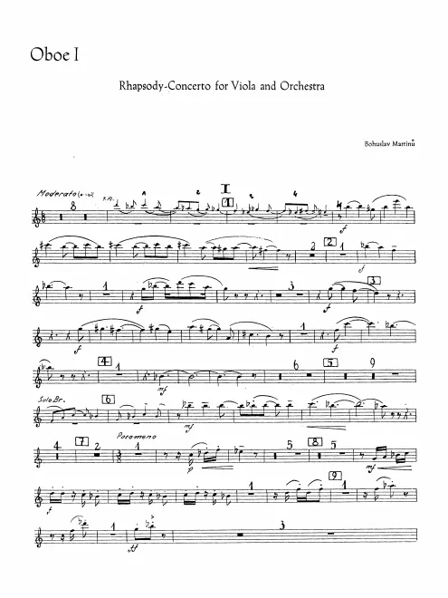 Oboe 1, 2