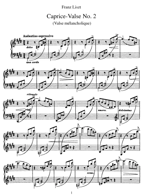 2. Valse mélancolique