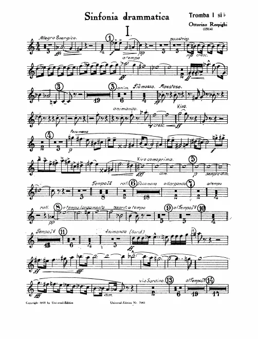 Trumpet 1, 2, 3 (B)