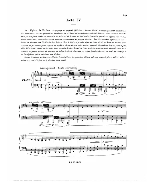 Acts IV and V