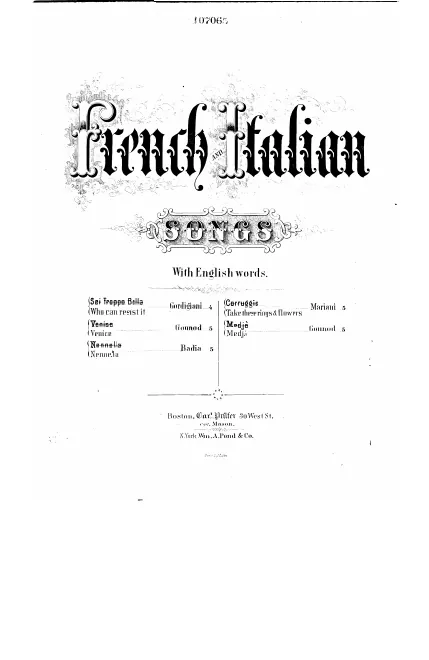 Complete Score (F minor)
